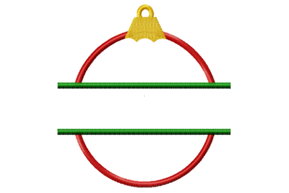 Christmas Ornament Split