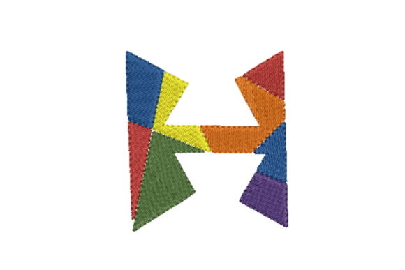Diagonous H: A Bold, Playful Letter That Demands Attention