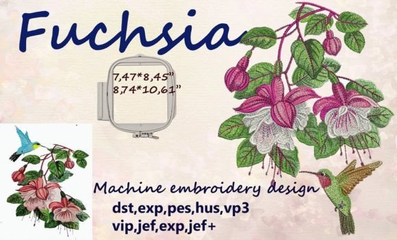 Fuchsia: A Luxurious, Modern Embroidery Statement
