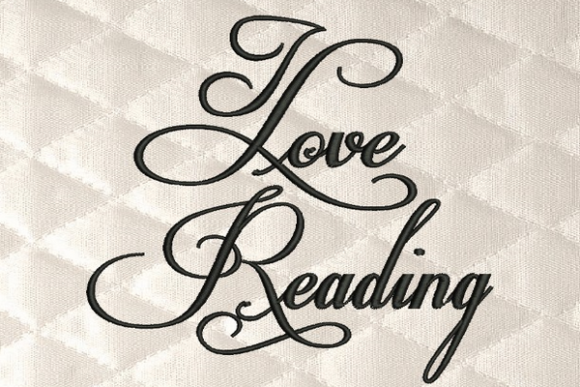 I Love Reading Embroidery Design: A Craft Fair Review