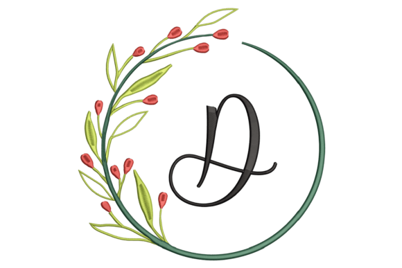 Monogram D: A Boutique Embroidery Designer’s First Look
