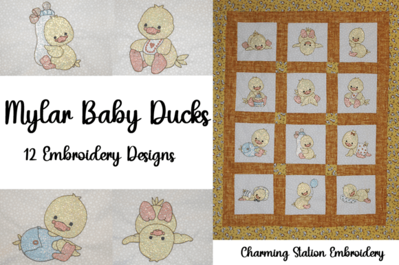 Mylar Baby Ducks
