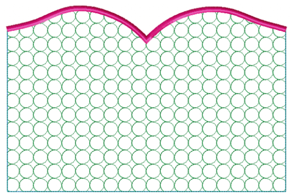 Pocket Pillow Circles Pattern