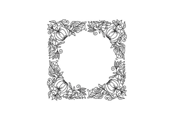 Pumpkin Frame: A Craft Fair Embroidery Review