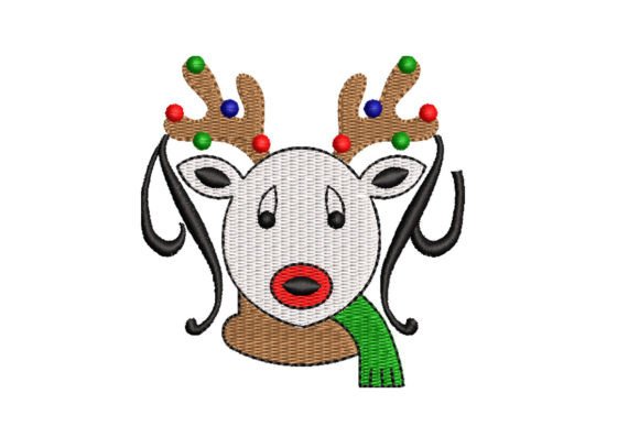 Reindeer Christmas Joy: A Thoughtful Embroidery Design Review